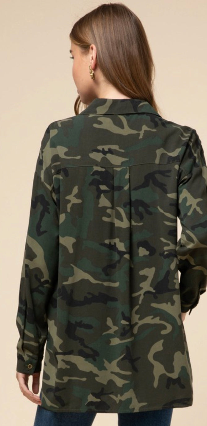 Carol Camo Top