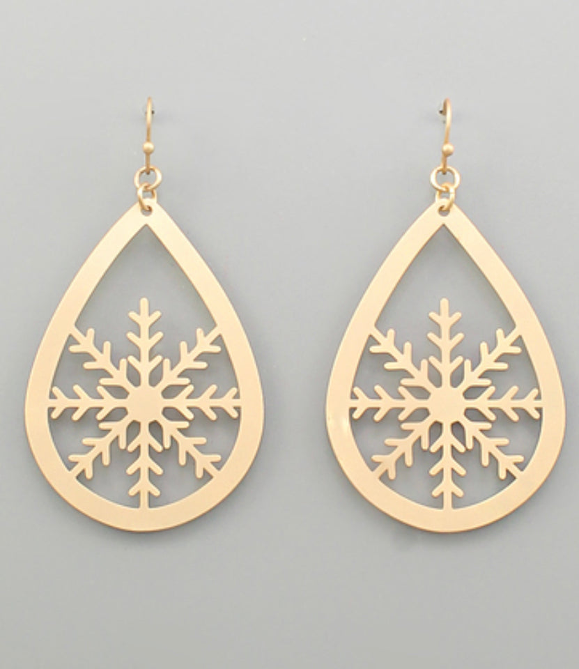 Snowflake Earrings