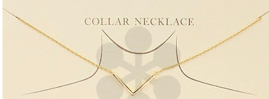 V-Neck Choker Necklace