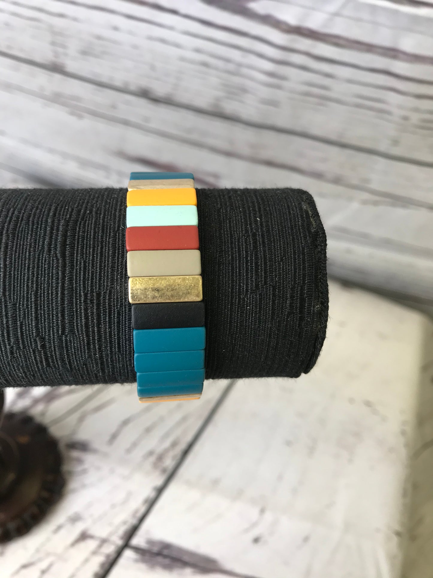 15mm Color Block Bracelet