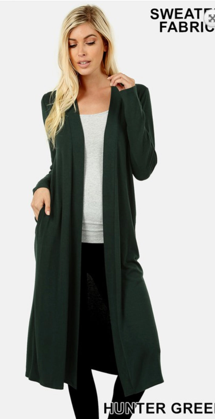 Knit Duster S-XL