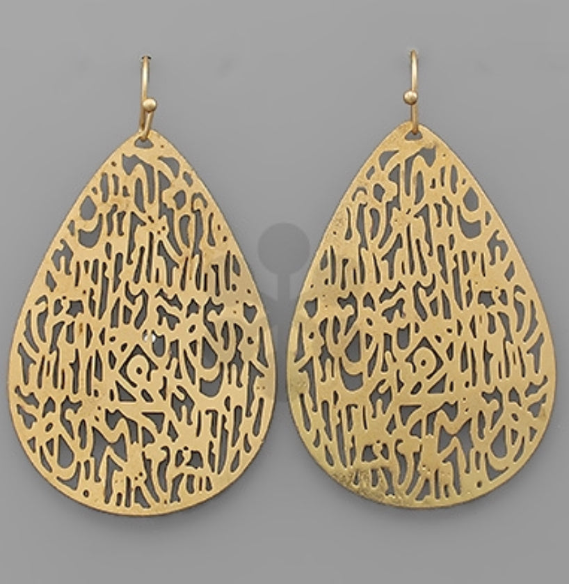 Filigree Metal Dangle