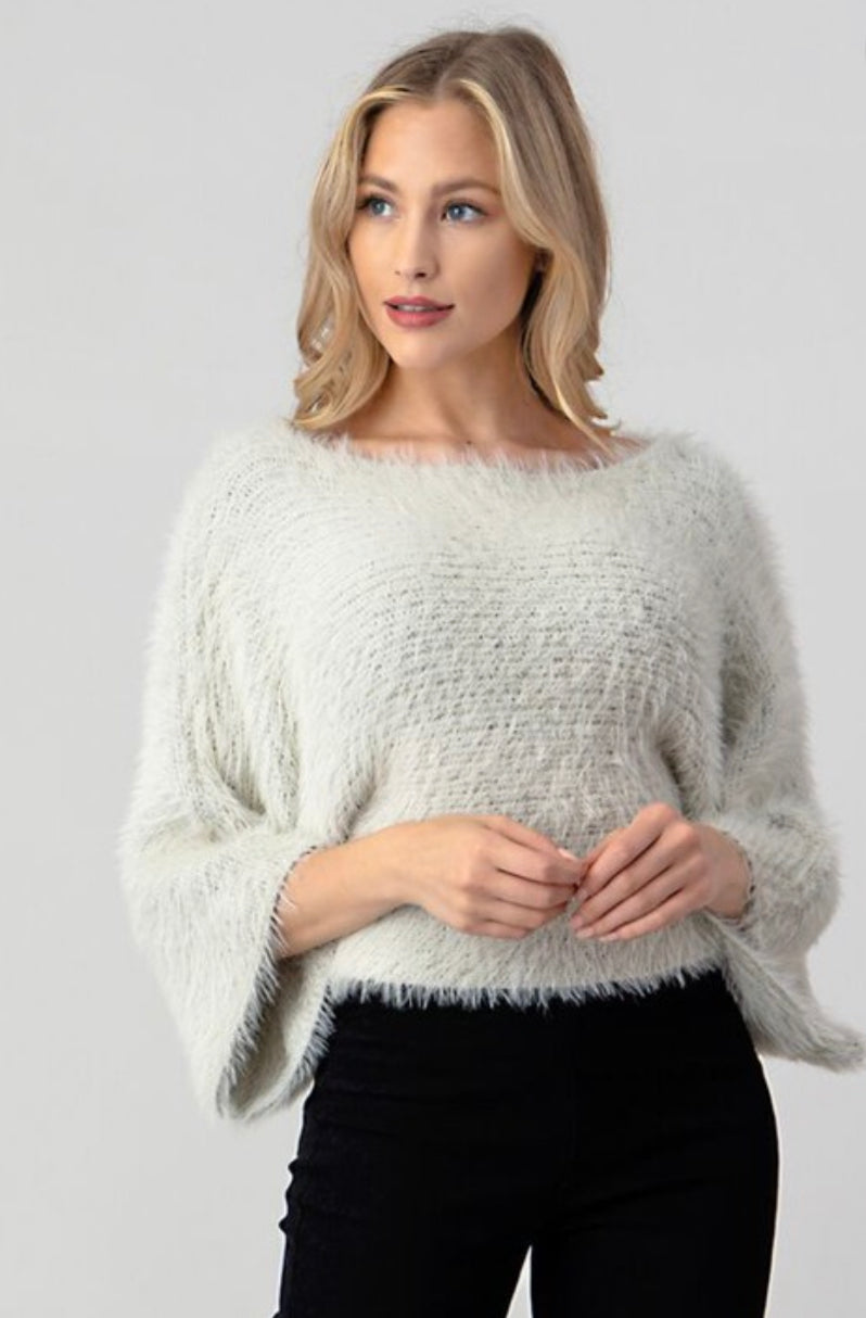 Shimmer Fur Sweater