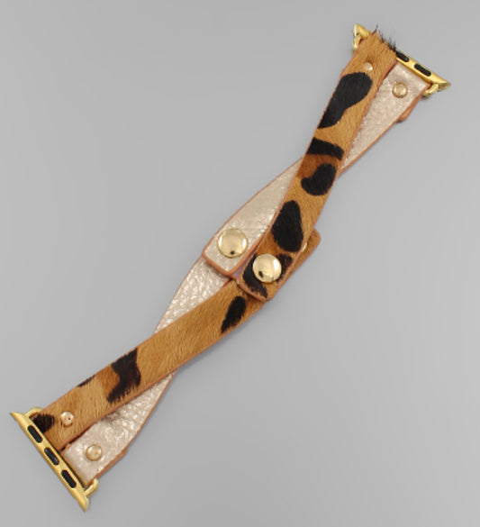 Leopard Print Apple Watch Band