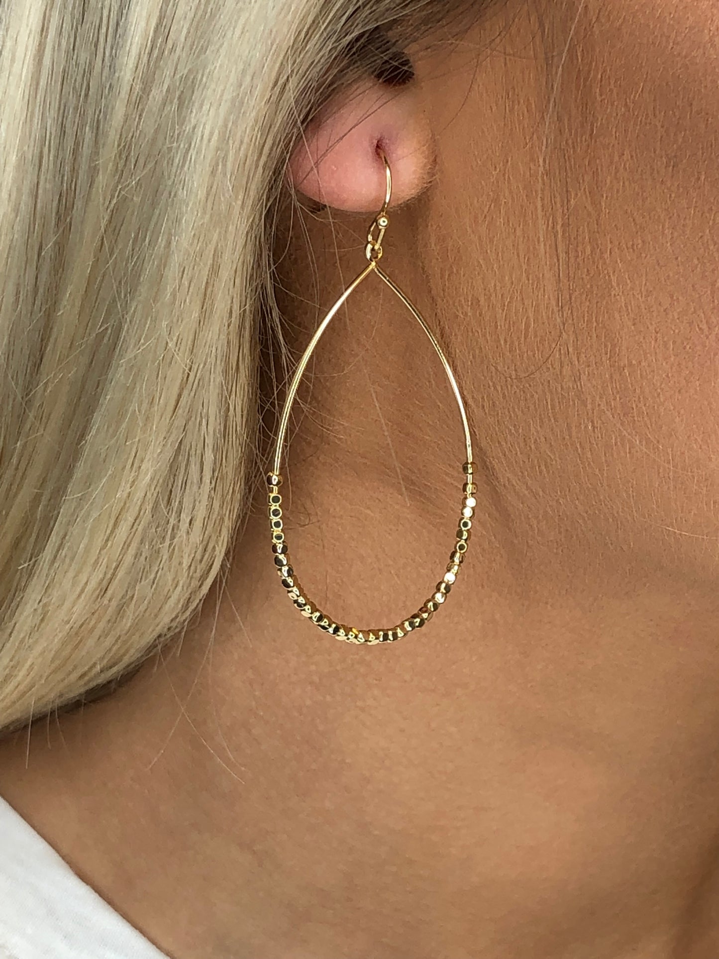 RESTOCK—Beaded Circle Earrings