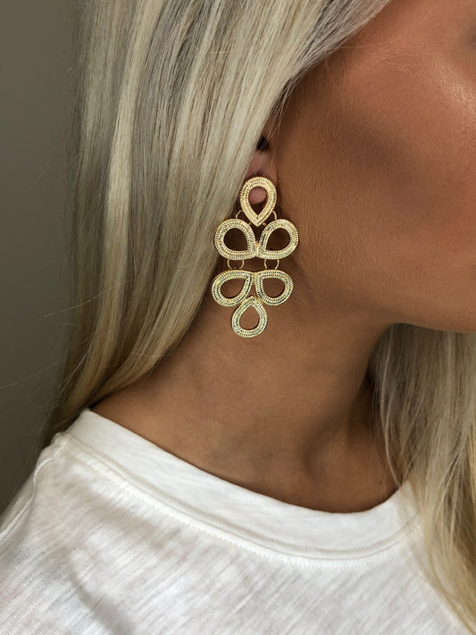 RESTOCK— Egyptian Loop Earrings