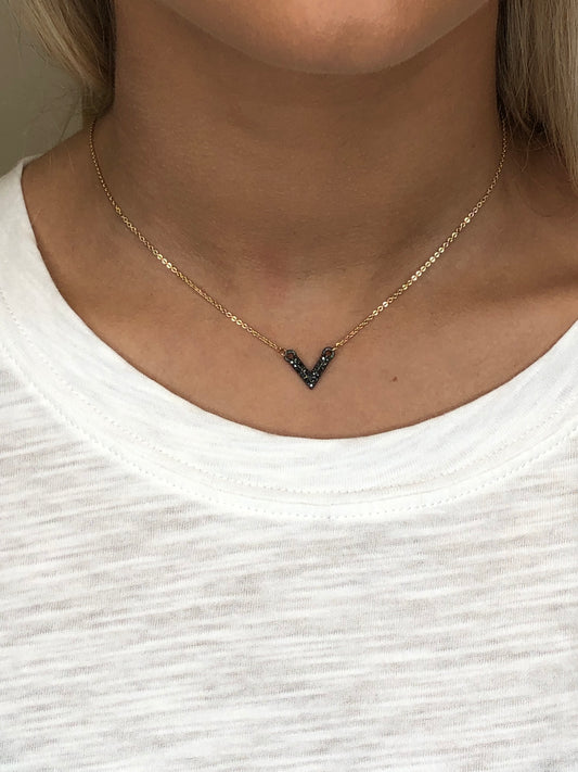 Arrow Down Necklace