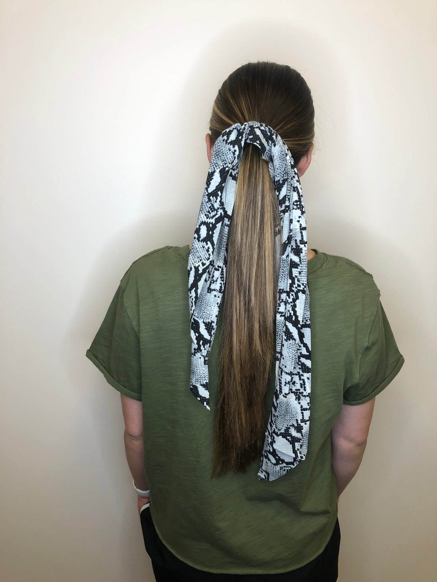 Snake Skin Pony Scarf