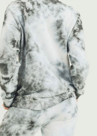 Clouds Tie Dye Pullover