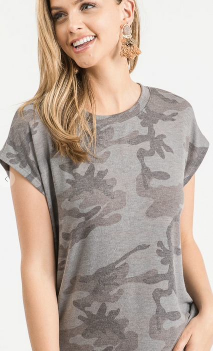 Cara Camo Top