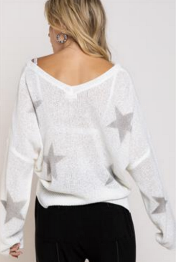 Starry Night Star Sweater