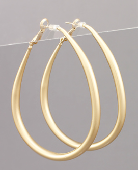 Teardrop Gradual Hoops