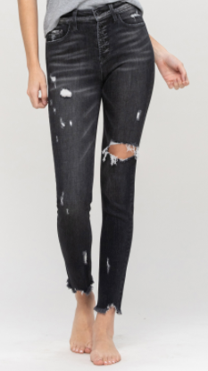 Distressed Haylie Denim Jeans