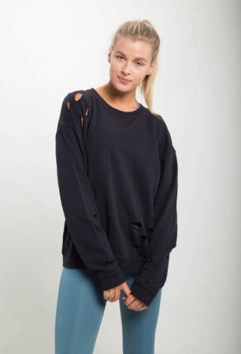 Maggie Distressed Sweatshirt