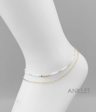 Layered Anklet