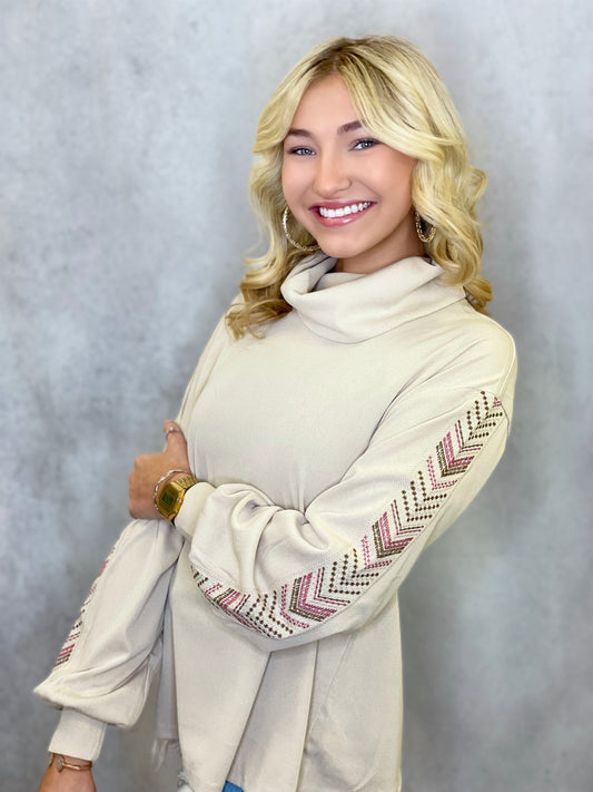 Desert Dreamer Cowl Neck Top