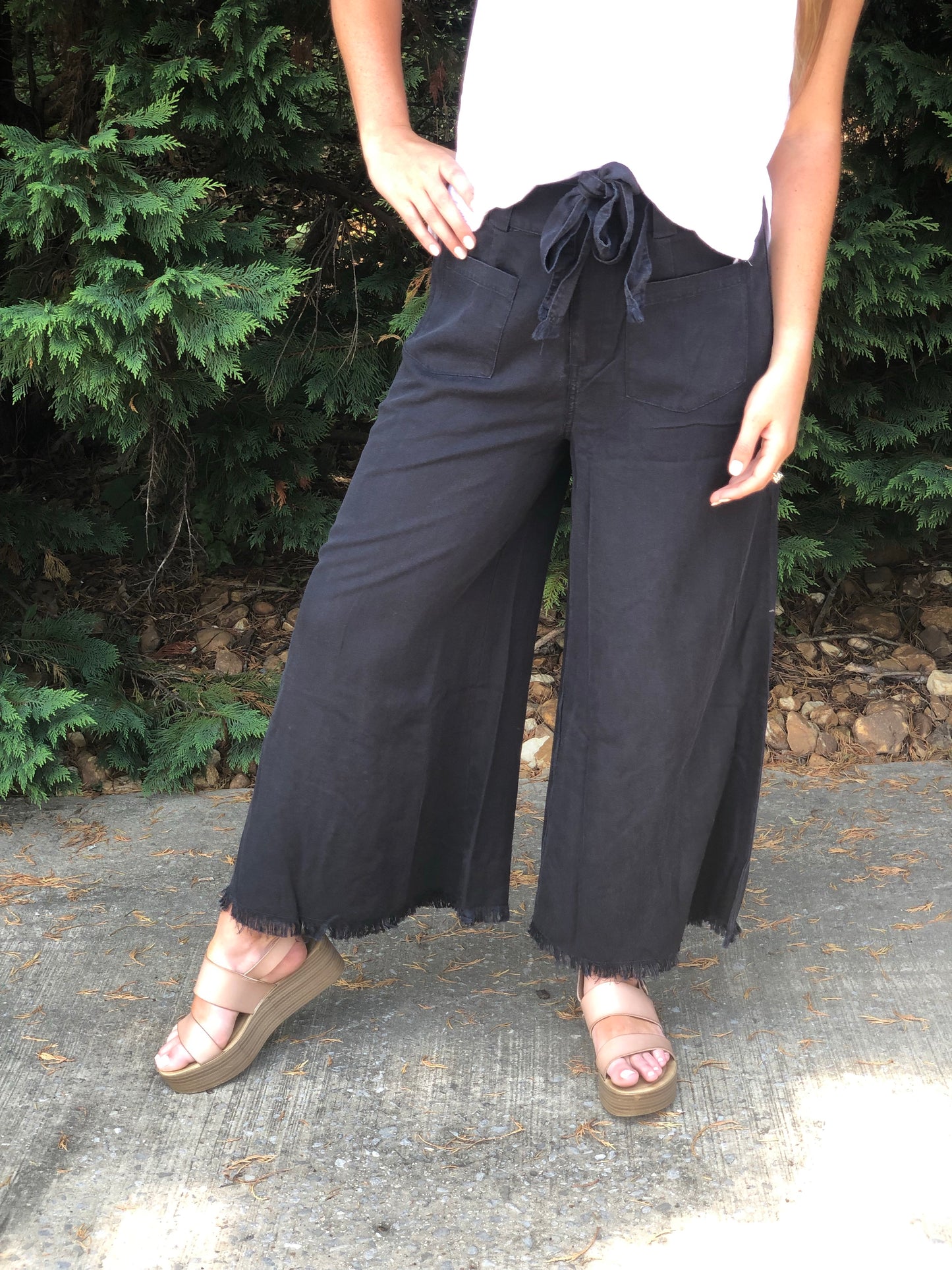 Highwaisted Tencel Pants