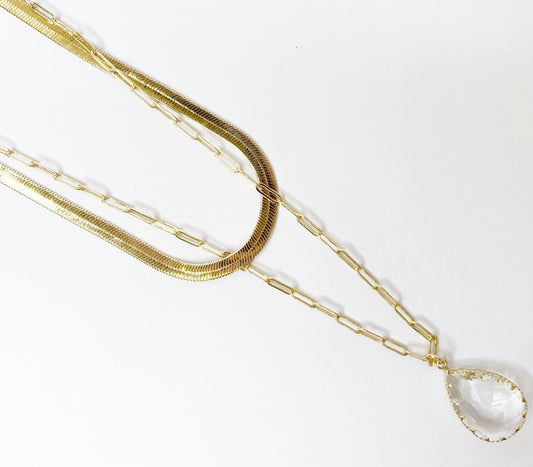 Clear Path Necklace