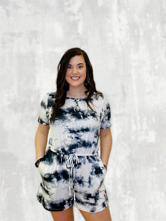 Move On Tie Dye Romper