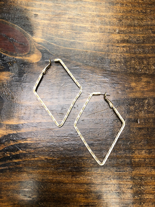 Pentagon Earrings