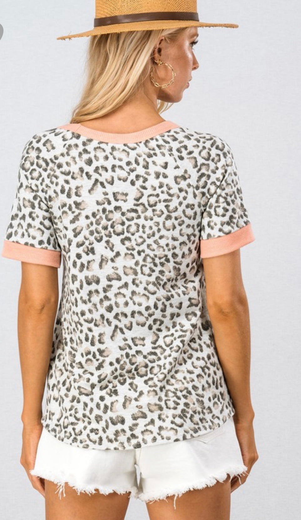 Leila Leopard Top