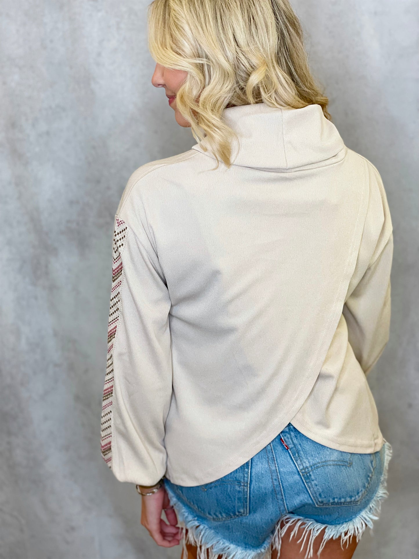 Desert Dreamer Cowl Neck Top