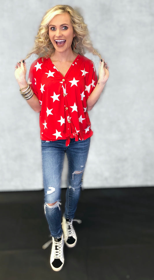 Firecracker Knit Top